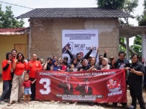 Roadshow Riang Gembira Relawan Bajuri ke-2 Sukses Digelar di Cugenang, Cianjur